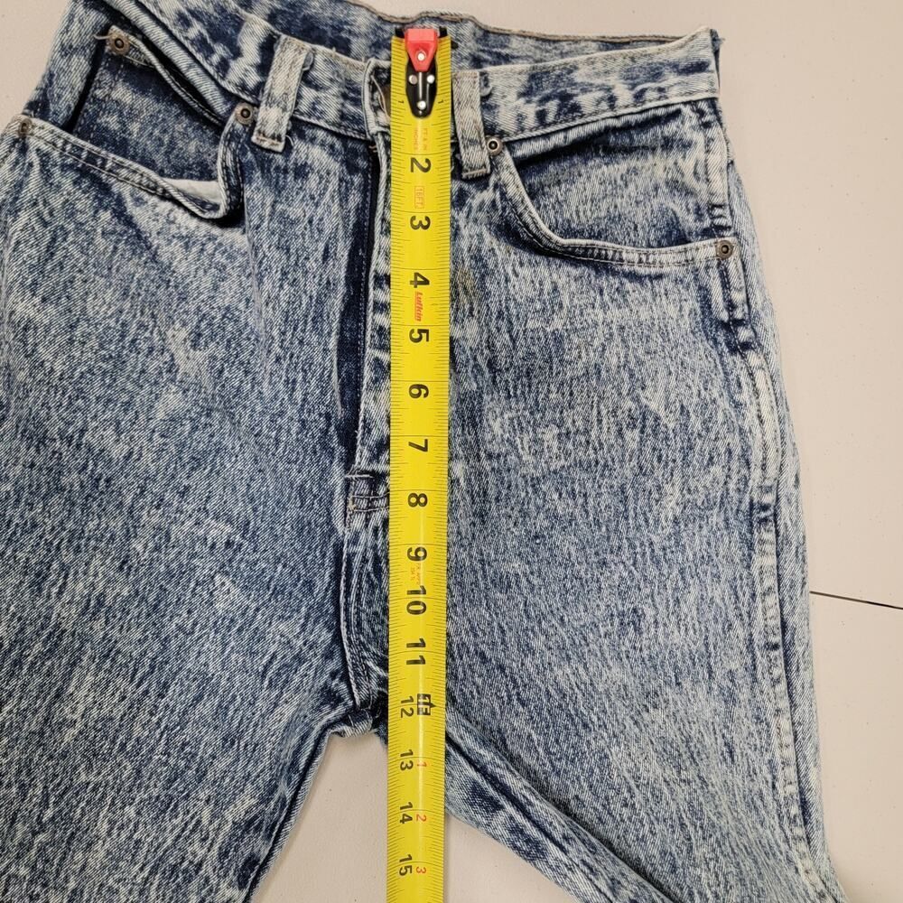 Fly Girl Vintage Stonewash Jeans Authentic 80s Denim - Picture 8 of 13